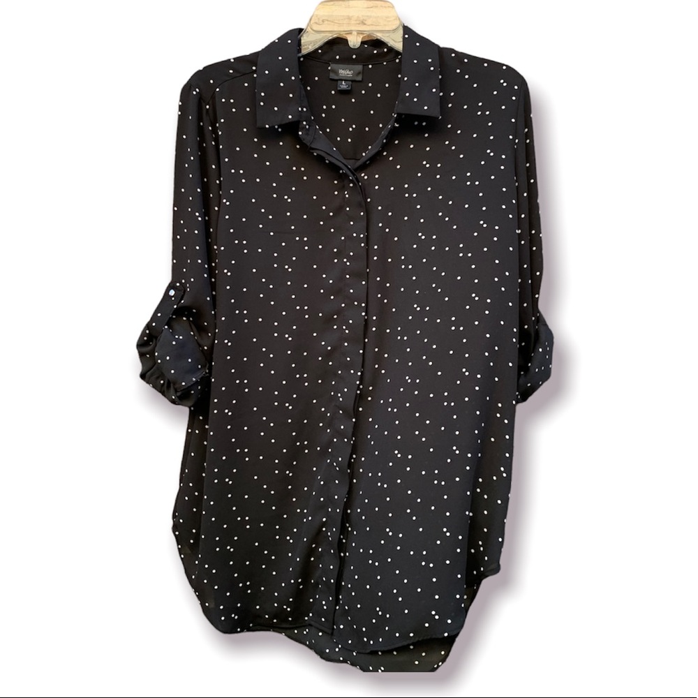 Mossimo long sleeve button up shirt